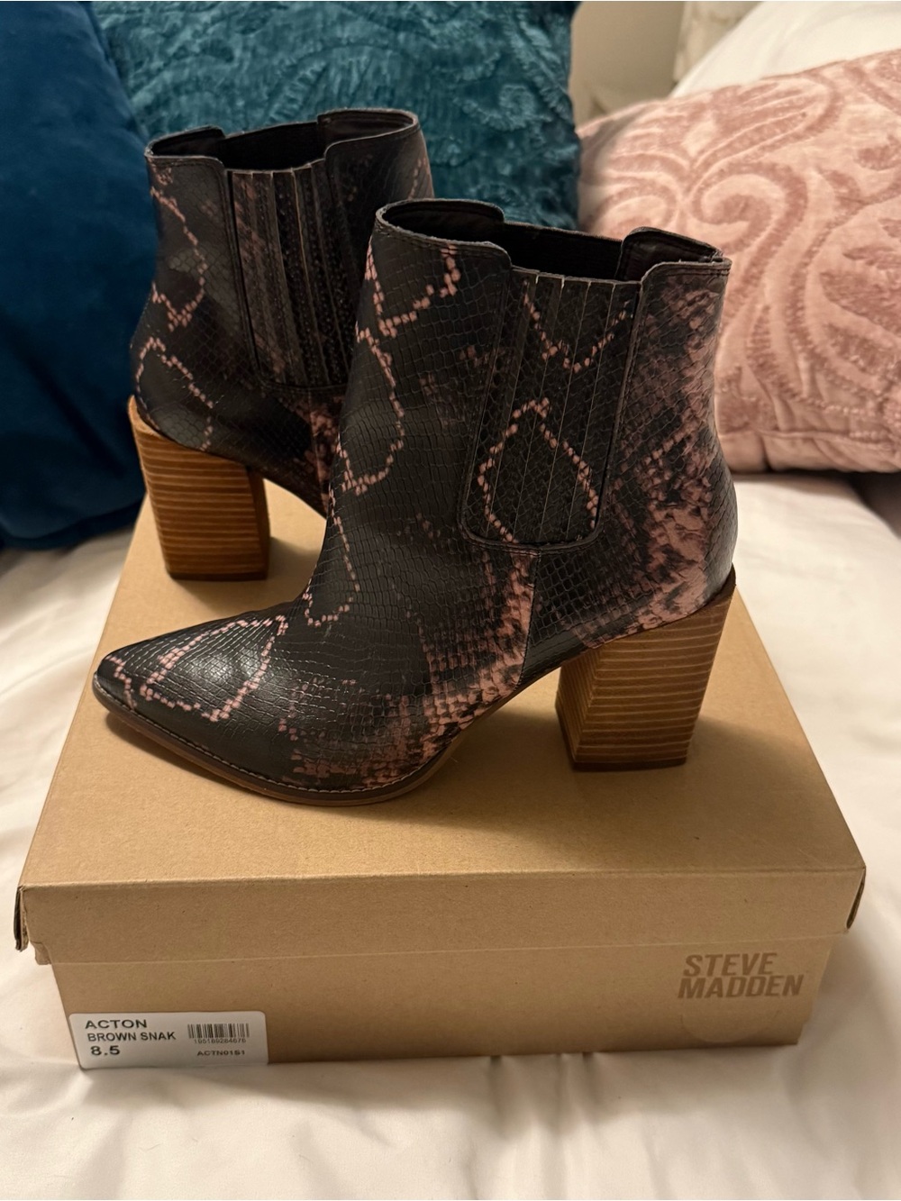 Steve Madden Snakeskin Boots